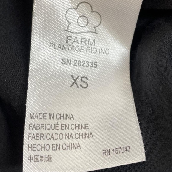 FARM RIO Preta Banana Linen Blazer Jacket XS 🌴 - Picture 7 of 10